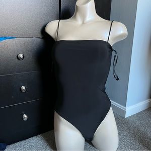 NWT papaya black bodysuit